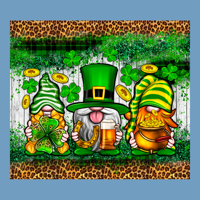St. Patrick's Day Gnomies Tumbler St. Patricks Day Urban Heavy Tee by Neo Western | Teevron