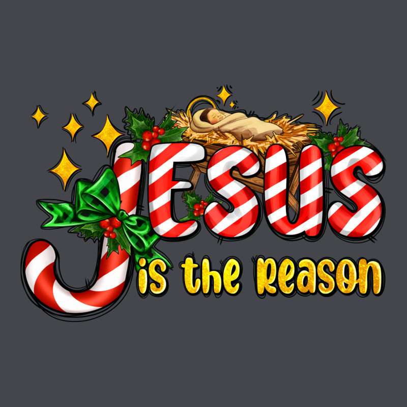 Jesus Is The Reason With Christmas Candy Ado Long Sleeve Tee by AdoDesignShop | Teevron