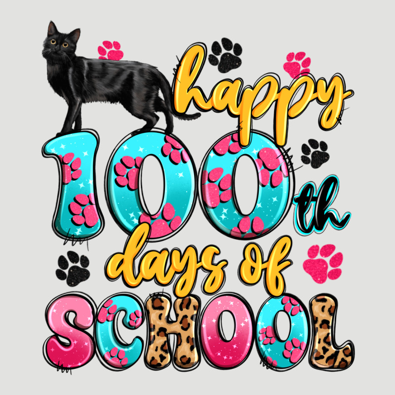 Happy 100th Days Of School Cat Classic Tee by Artiststas | Teevron