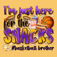 I'm Just Here For The Snacks #basketball Brother Vintage Hoodie | Teevron