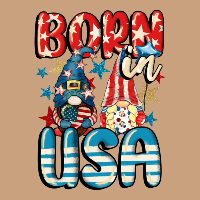 Born In Usa Gnomes 4th Of July Vintage Tee by CowGirlArtShop | Teevron