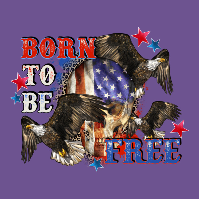 Born To Be Free 4th Of July Vintage Tee by CowGirlArtShop | Teevron
