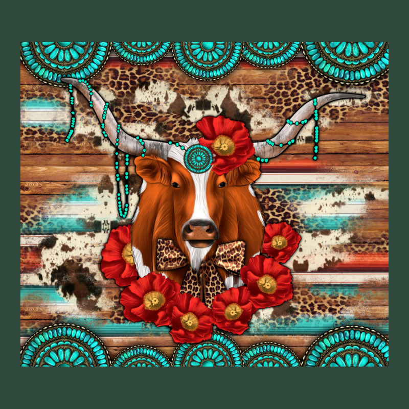 Longhorn With Gemstone Zipper Hoodie by Artiststas | Teevron