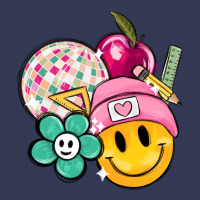 Smiley Face And School Elementary Heavyweight Hoodie | Teevron