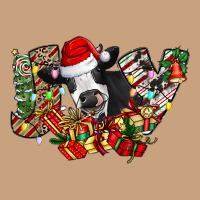 Christmas Joy Cow Vintage Tee | Teevron