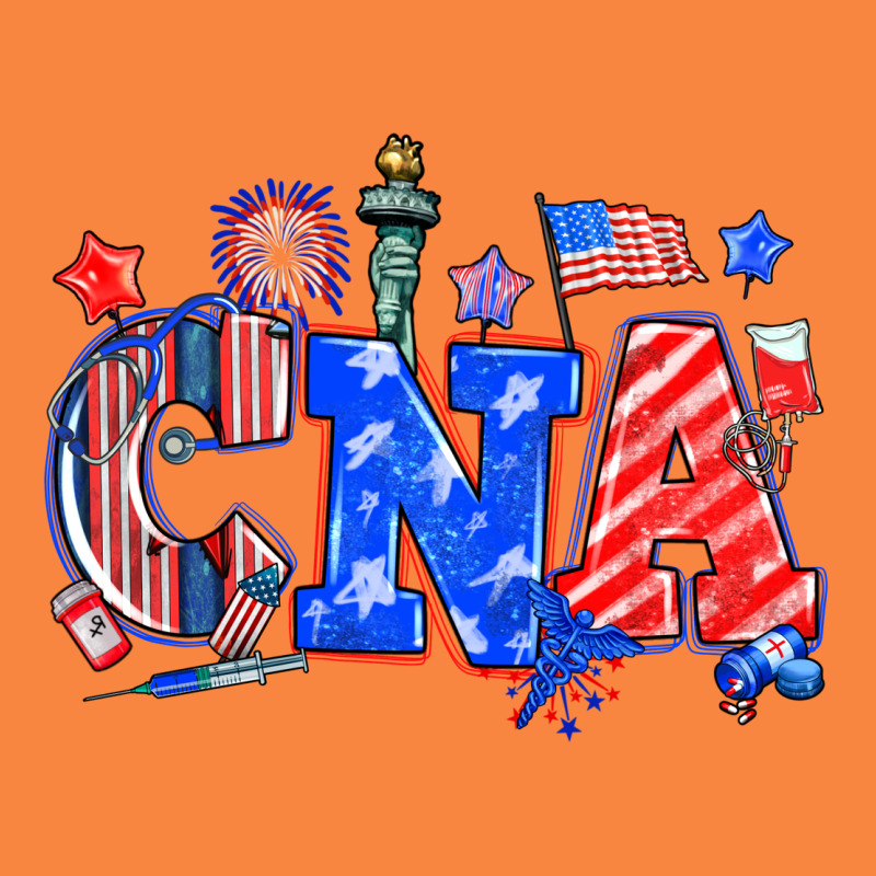 4th Of July Cna Premium Sweatshirt by NancyCooperArtShop | Teevron