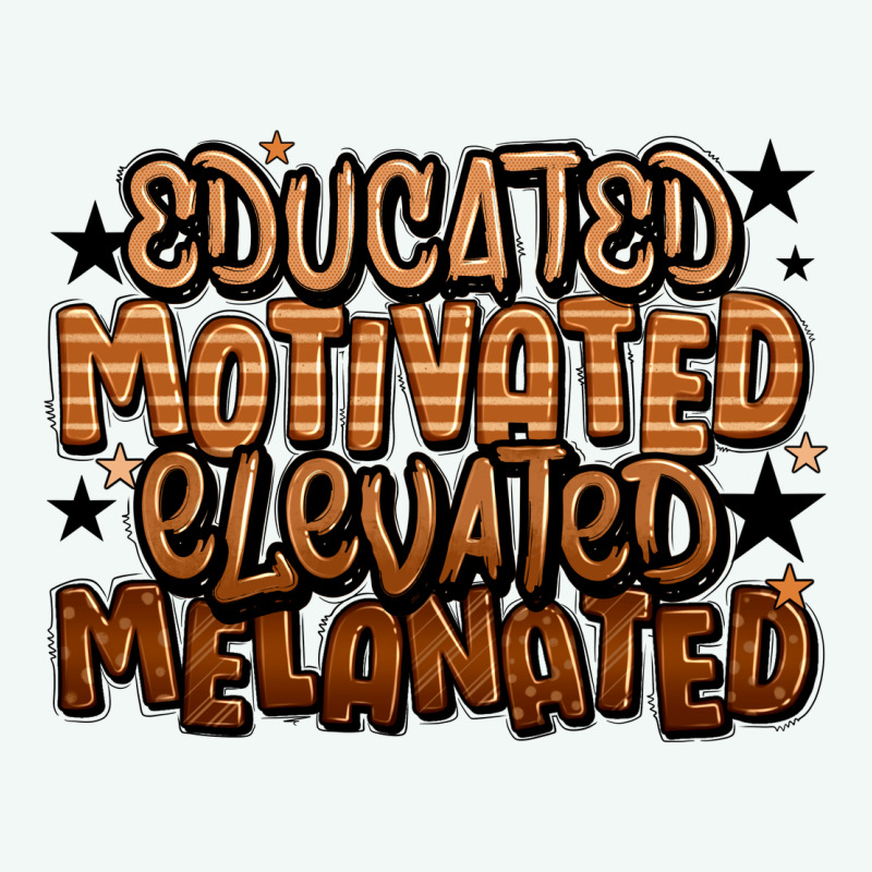 Educated Motivated Elevated Melanated Premium Hoodie by LillyAllenDesigns | Teevron