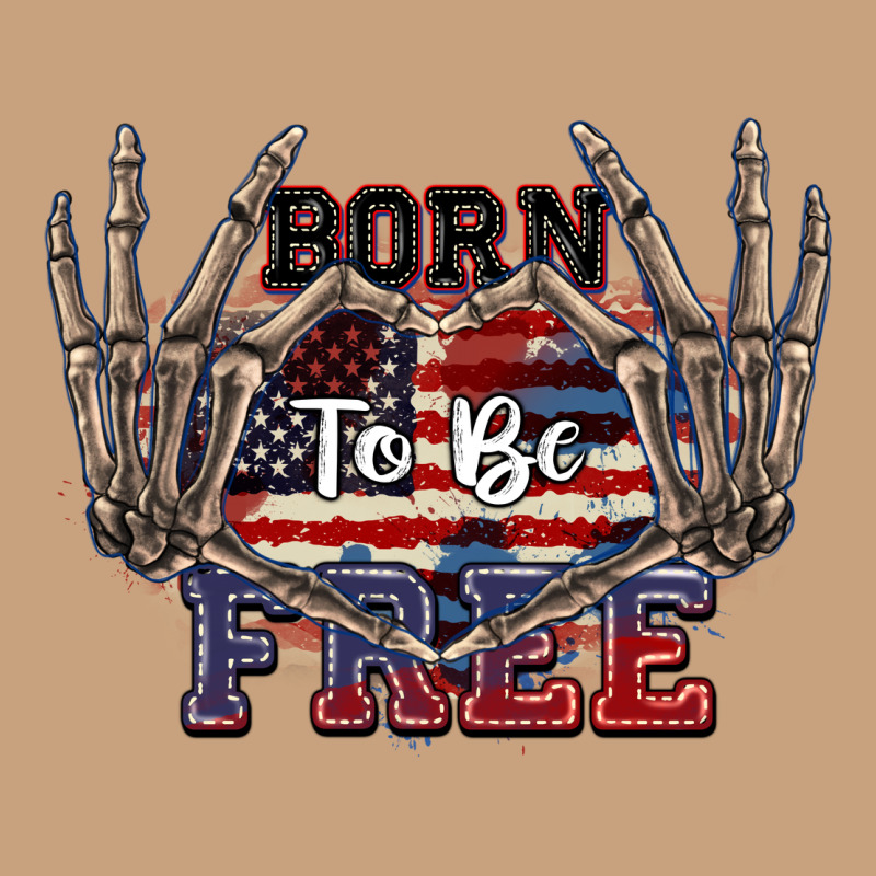 Born To Be Free 4th Of July Vintage Tee by CowGirlArtShop | Teevron