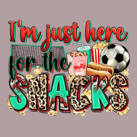 I'm Just Here For The Snacks Soccer Vintage Hoodie | Teevron