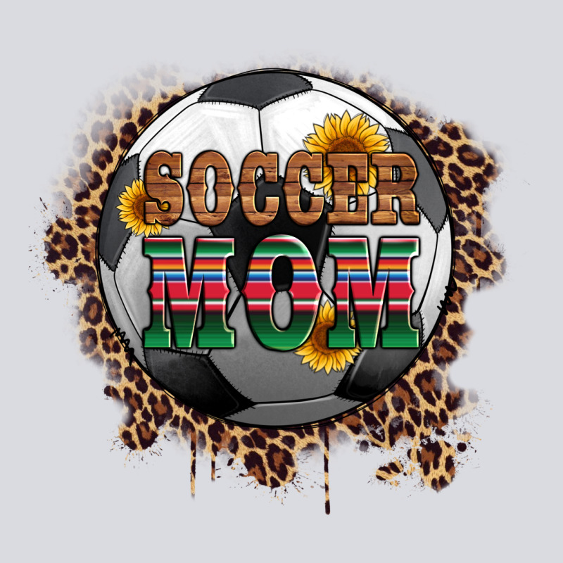 Soccer Mom With Serape And Leopard Zipper Hoodie by Artiststas | Teevron