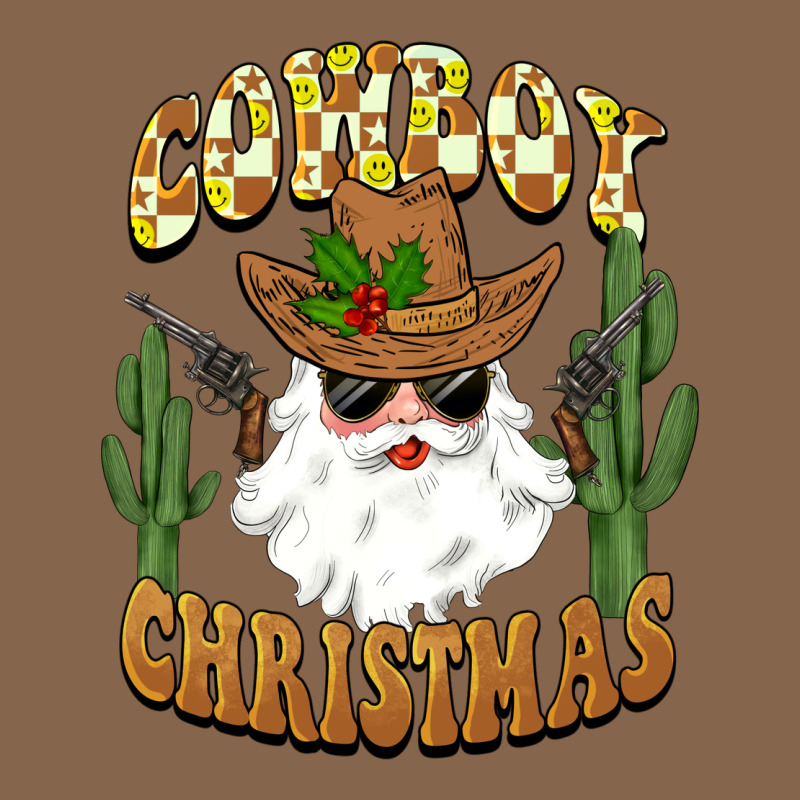 Cowboy Christmas Santa Premium Tee by BarkalooDesign | Teevron