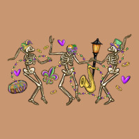 Dancing Skeletons Mardi Gras Heavyweight Hoodie | Teevron