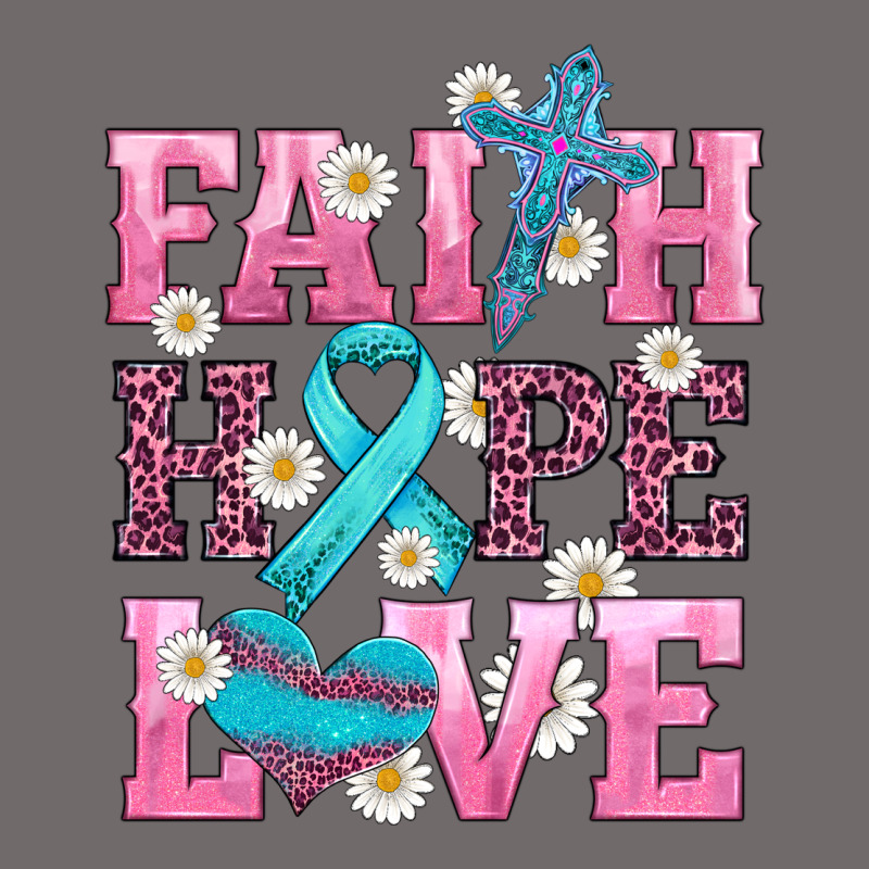 Faith Hope Love  Cross And Ribbon Urban Heavy Tee by HRA Design Shop | Teevron
