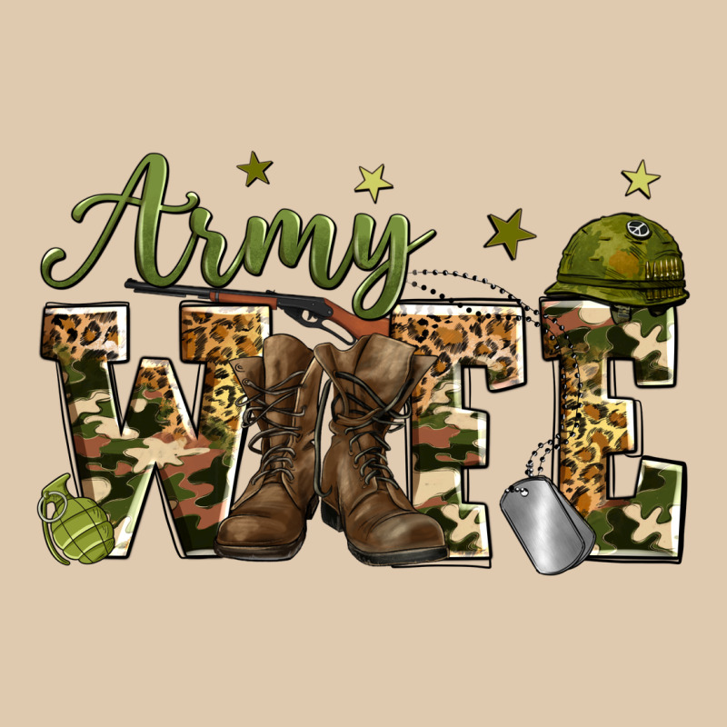 Army Wife Heavyweight Sweatshirt by Zillion Design Studio | Teevron