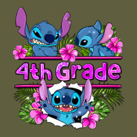 Preview Flower Stitch  4th Grade Vintage Tee | Teevron