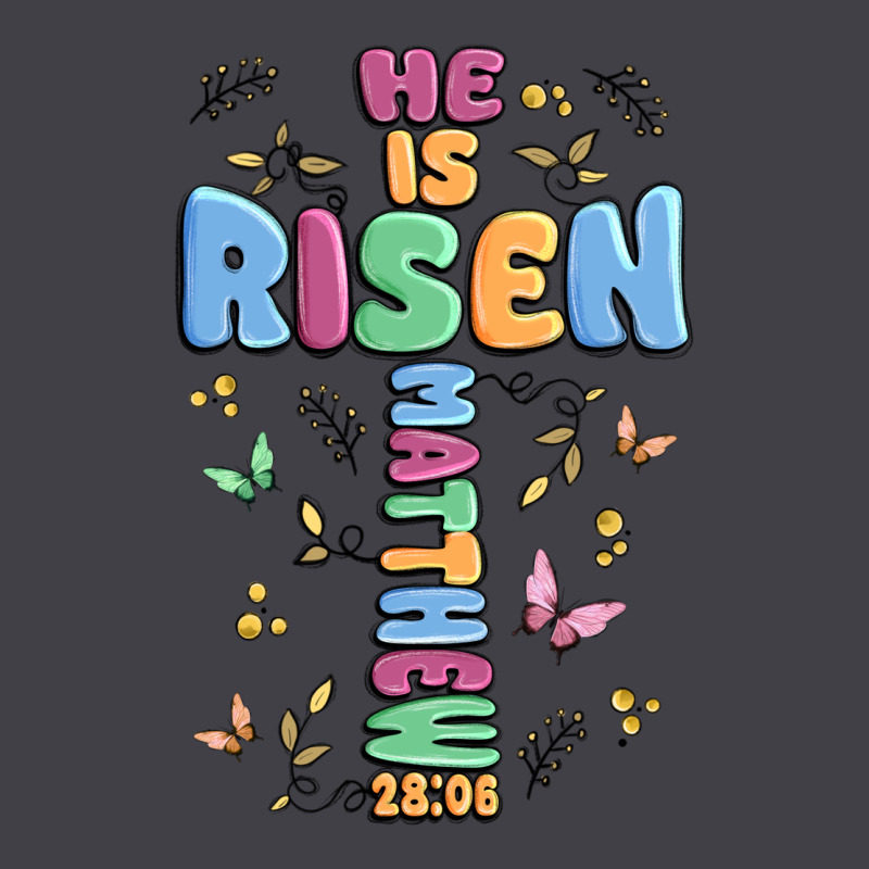 He Is Risen Cross Heavyweight Hoodie by MaliasSmallBusiness | Teevron