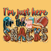 I'm Just Here For The Snacks American Football Vintage Hoodie | Teevron