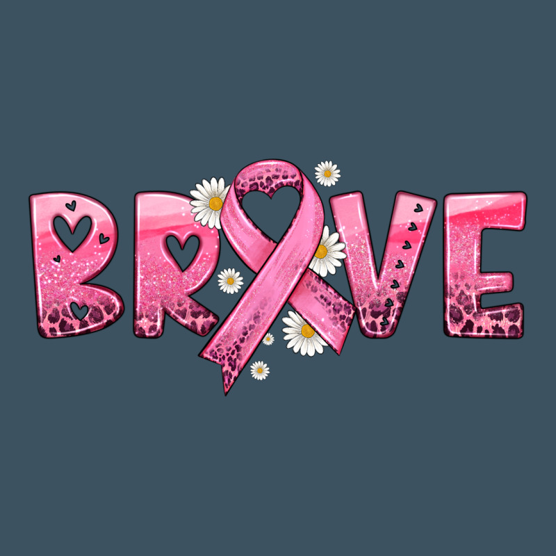 Brave With Ribbon Urban Heavy Tee by HRA Design Shop | Teevron