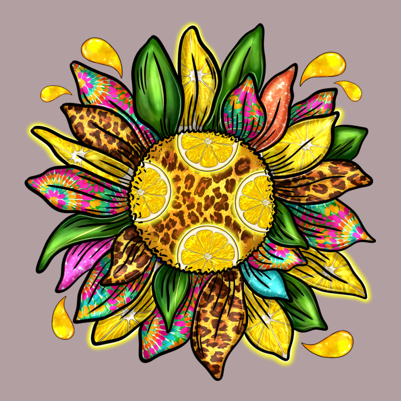 Lemon Sunflower Vintage Hoodie by texasbilliewilder | Teevron