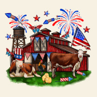 Barn Farm Animals 4th Of July Vintage Tee | Teevron