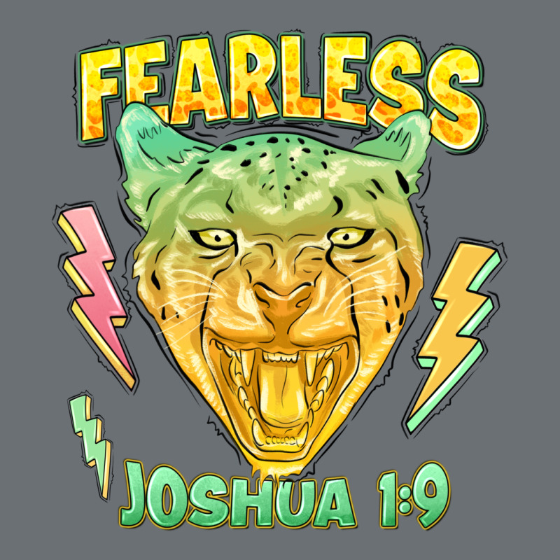 Fearless Joshua 1 9 Cheetah Premium Hoodie by LillyAllenDesigns | Teevron