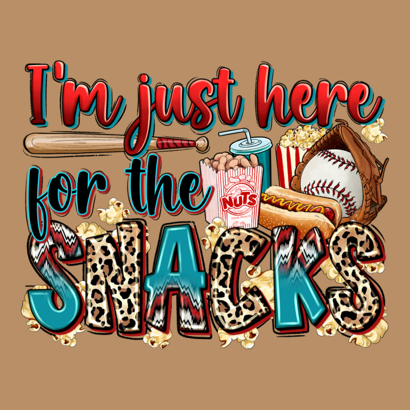 I'm Just Here For The Snacks Vintage Hoodie by Zillion Design Studio | Teevron