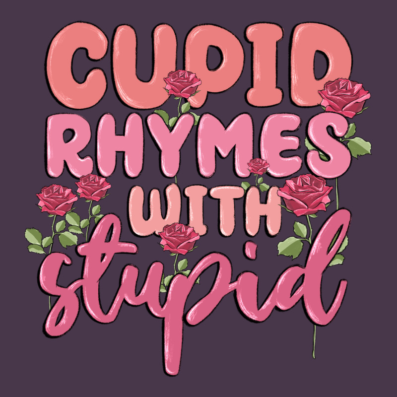 Cupid Rhymes With Stupid Heavyweight Hoodie by MaliasSmallBusiness | Teevron