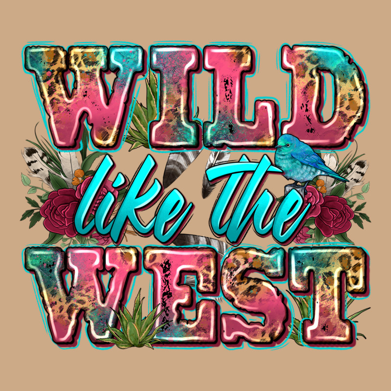 Wild Like The West Vintage Hoodie by Zillion Design Studio | Teevron