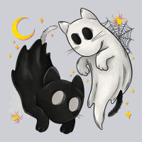 Ghost Cats With Balance Halloween Heavyweight Sweatshirt | Teevron