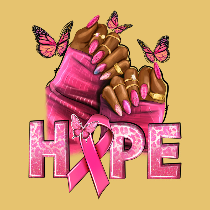 Hope Breast Cancer Nails Premium Sweatshirt by NancyCooperArtShop | Teevron