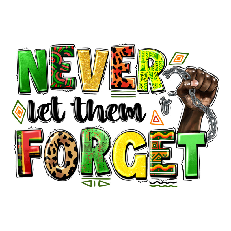 Never Let Them Forget Juneteenth Premium Hoodie by LillyAllenDesigns | Teevron