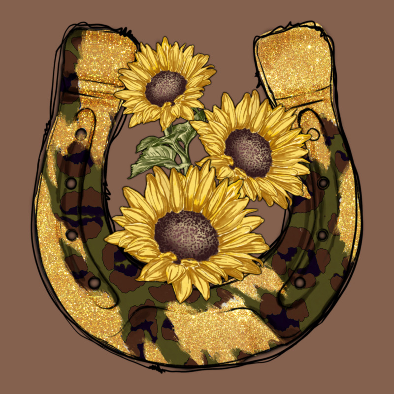 Horseshoe Sunflower Camouflage Zipper Hoodie by AdoDesignShop | Teevron
