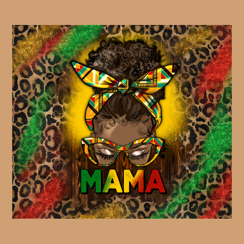 Juneteenth Afro Bun Mama Tumbler Vintage Tee by HRA Design Shop | Teevron