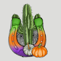 Horseshoe Halloween Cactus Zipper Hoodie | Teevron