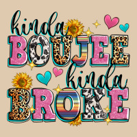 Kinda Boujee Kinda Broke Heavyweight Sweatshirt | Teevron