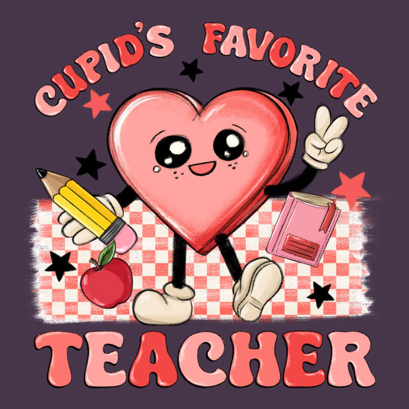Cupid's Favorite Teacher Heavyweight Hoodie by MaliasSmallBusiness | Teevron