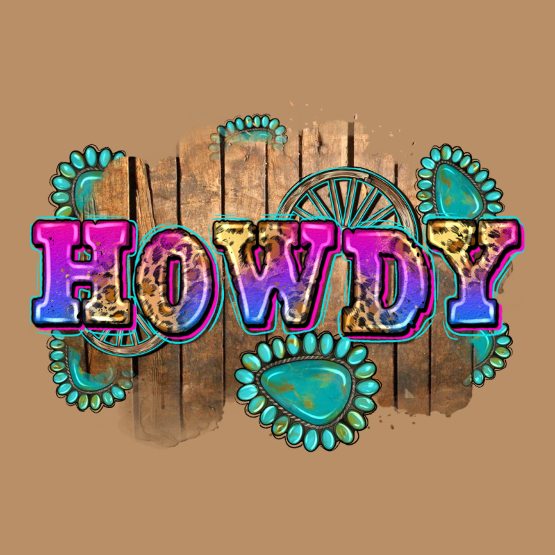 Howdy Vintage Hoodie by Zillion Design Studio | Teevron