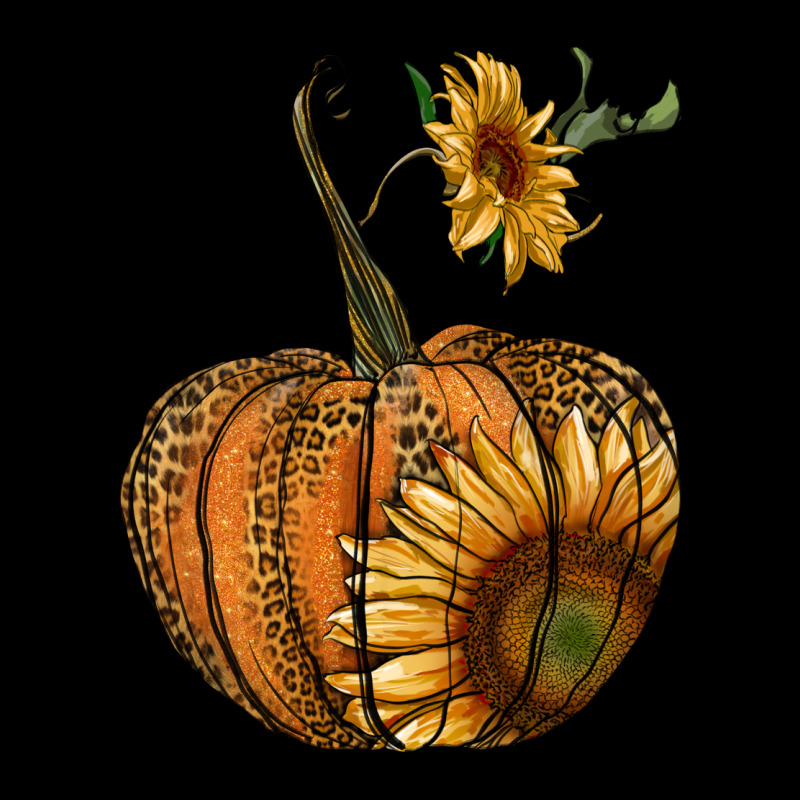 Pumpkin With Sunflower Heavyweight Sweatshirt by RanaPortraitStore | Teevron