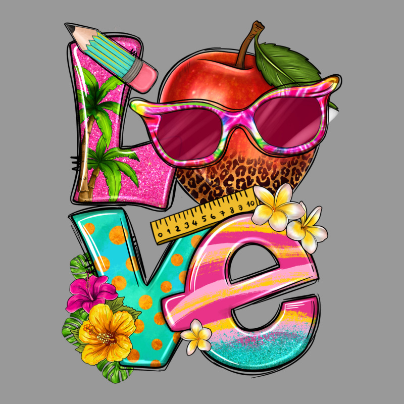 Love Summer Teacher Vintage Hoodie by texasbilliewilder | Teevron