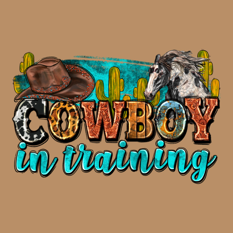Cowboy In Training Vintage Hoodie by Zillion Design Studio | Teevron