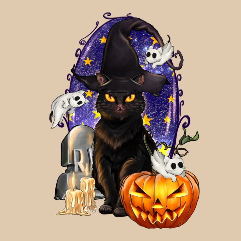 Halloween Cat And Pumpkin Heavyweight Sweatshirt by texasbilliewilder | Teevron