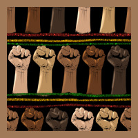 Melanin Rised Fist Seamless Pattern Classic Tee | Teevron