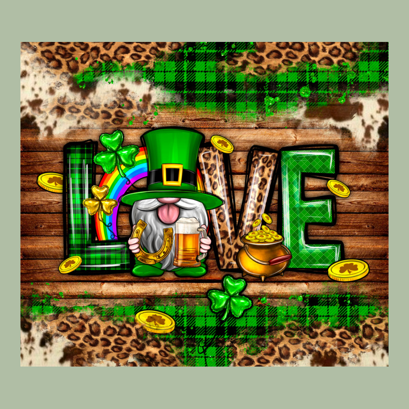 St. Patrick's Day Love Gnome Tumbler Urban Heavy Tee by Neo Western | Teevron