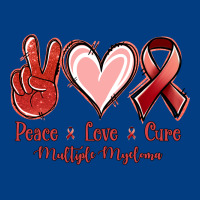 Peace Love Cure Multiple Myeloma Premium Sweatshirt | Teevron