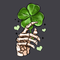 Skeleton Hand With Shamrock St Patrick S Day Heavyweight Hoodie | Teevron