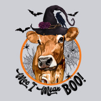 Halloween Cow Moo I Mean Boo Heavyweight Sweatshirt | Teevron
