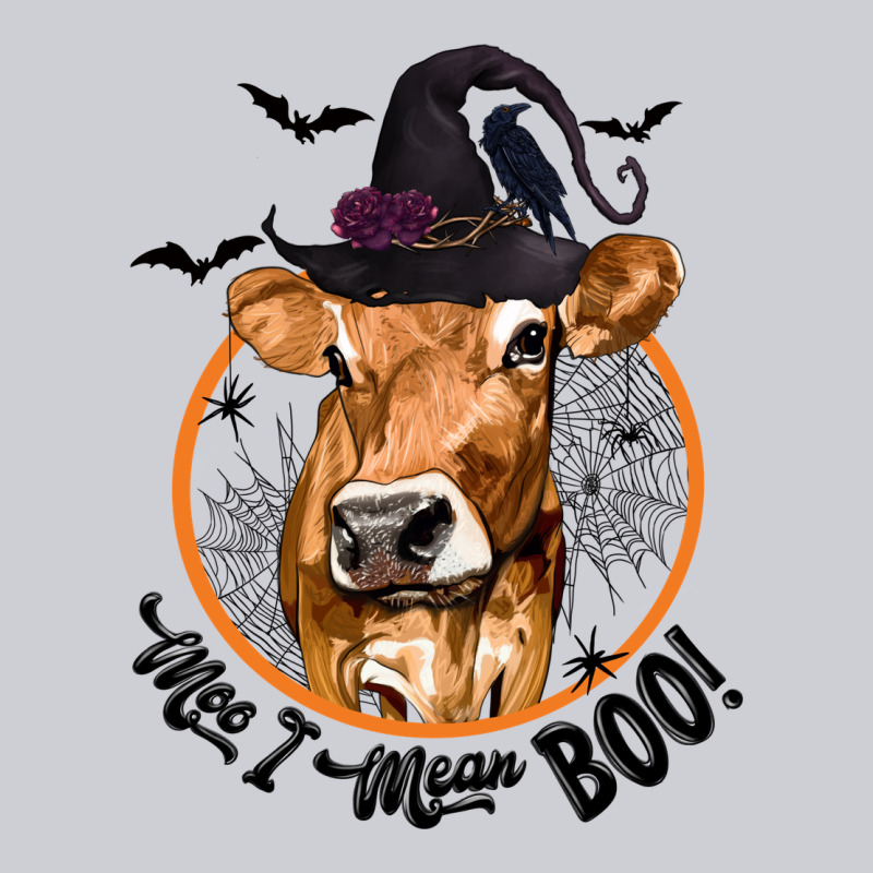 Halloween Cow Moo I Mean Boo Heavyweight Sweatshirt by texasbilliewilder | Teevron