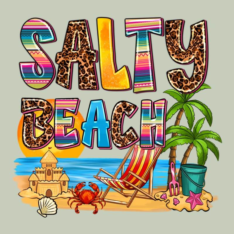 Salty Beach Long Sleeve Tee by AdoDesignShop | Teevron