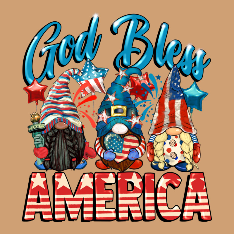 God Blessed America Gnomes 4th Of July Vintage Tee by CowGirlArtShop | Teevron