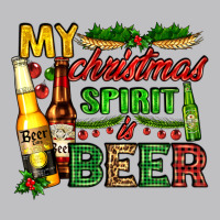 My Christmas Spirit Is Beer With Beer Bottles Long Sleeve Tee | Teevron